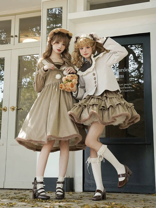 Bear College ワンピースとスカート＆ジャケット