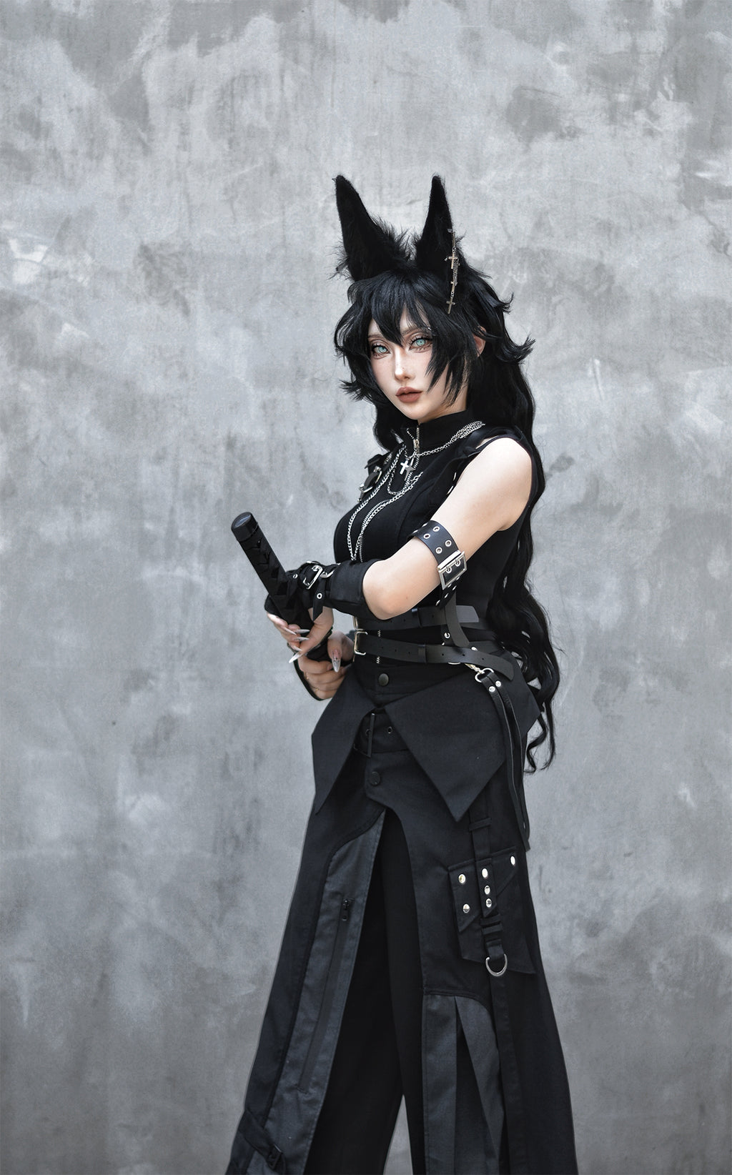 Knight Blade ダブルベルトロングパンツ4点セット