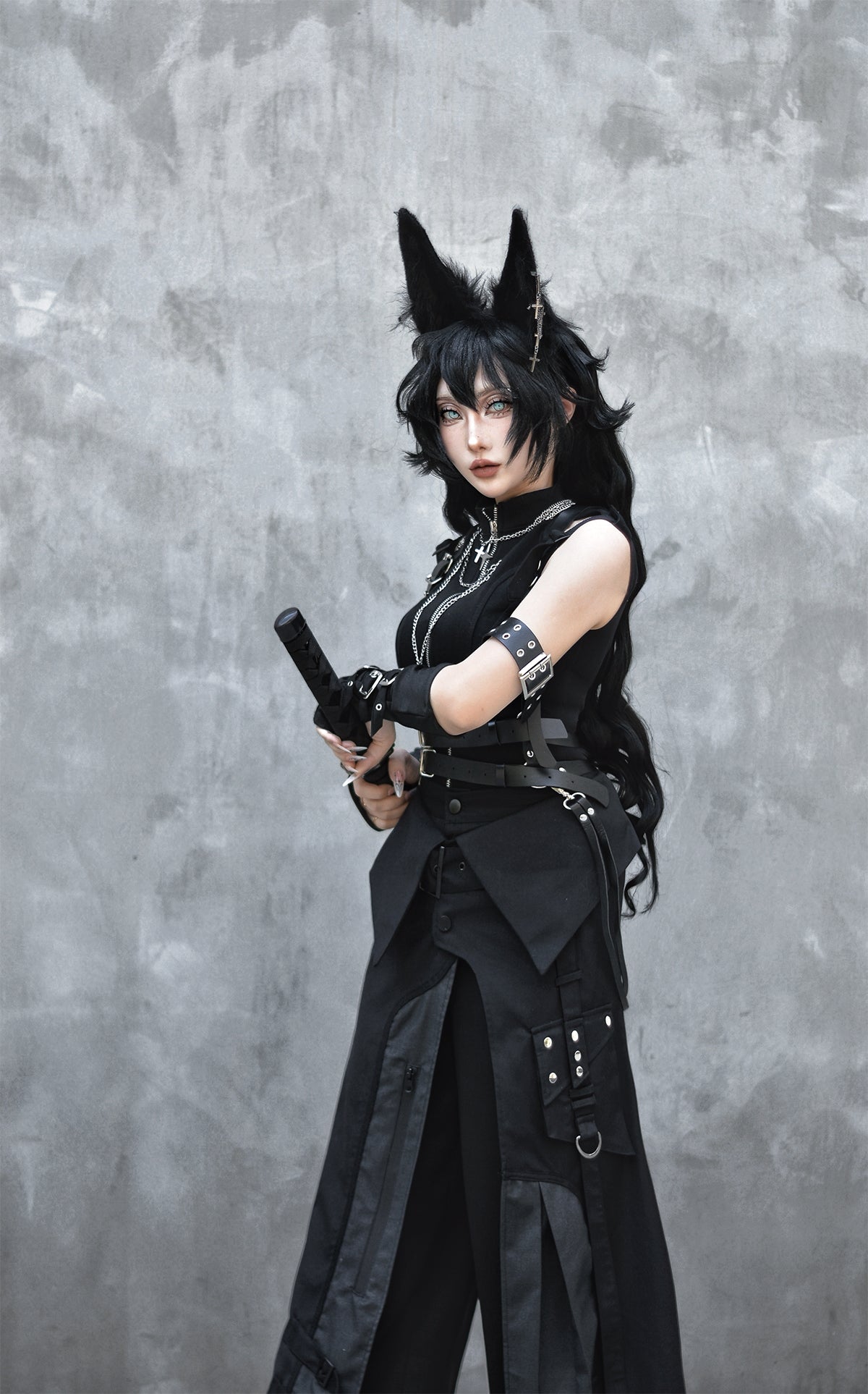 Knight Blade ダブルベルトロングパンツ4点セット