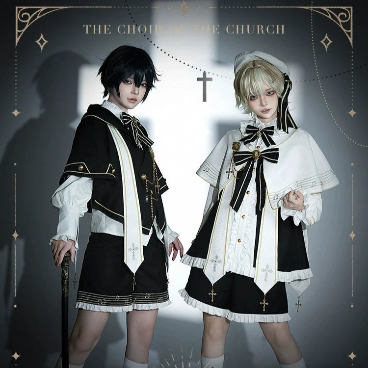 【受注予約11/4まで】The Choir of the Church 皇子系セットアップ・ブラック