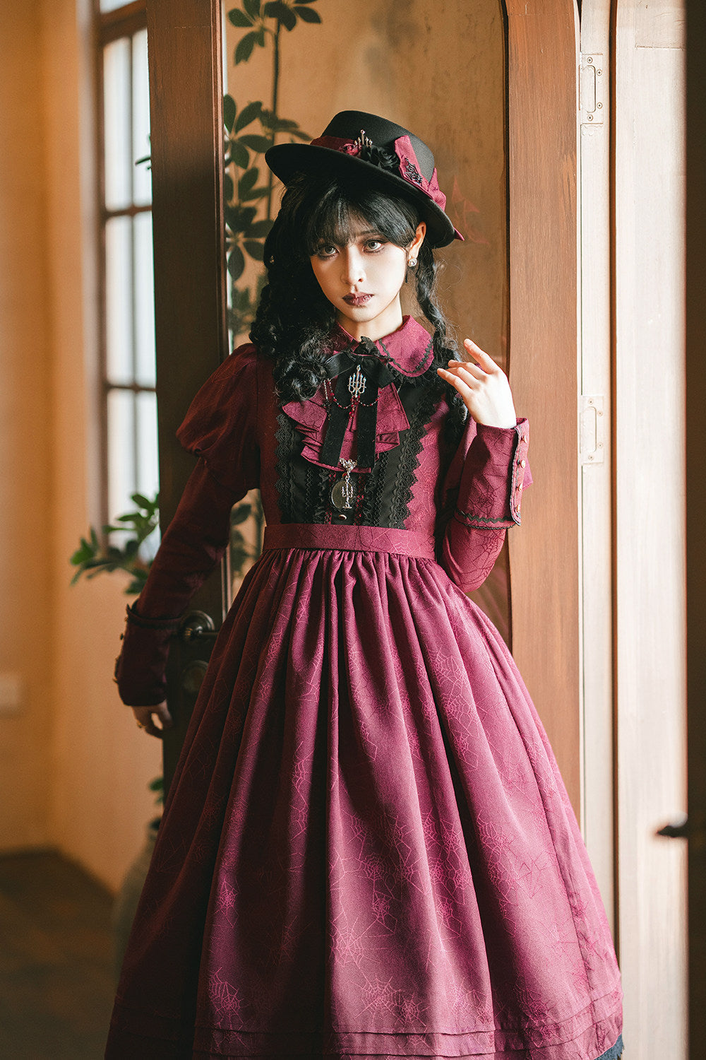 予約販売】Blood Night Lantern Master ジャガードワンピース