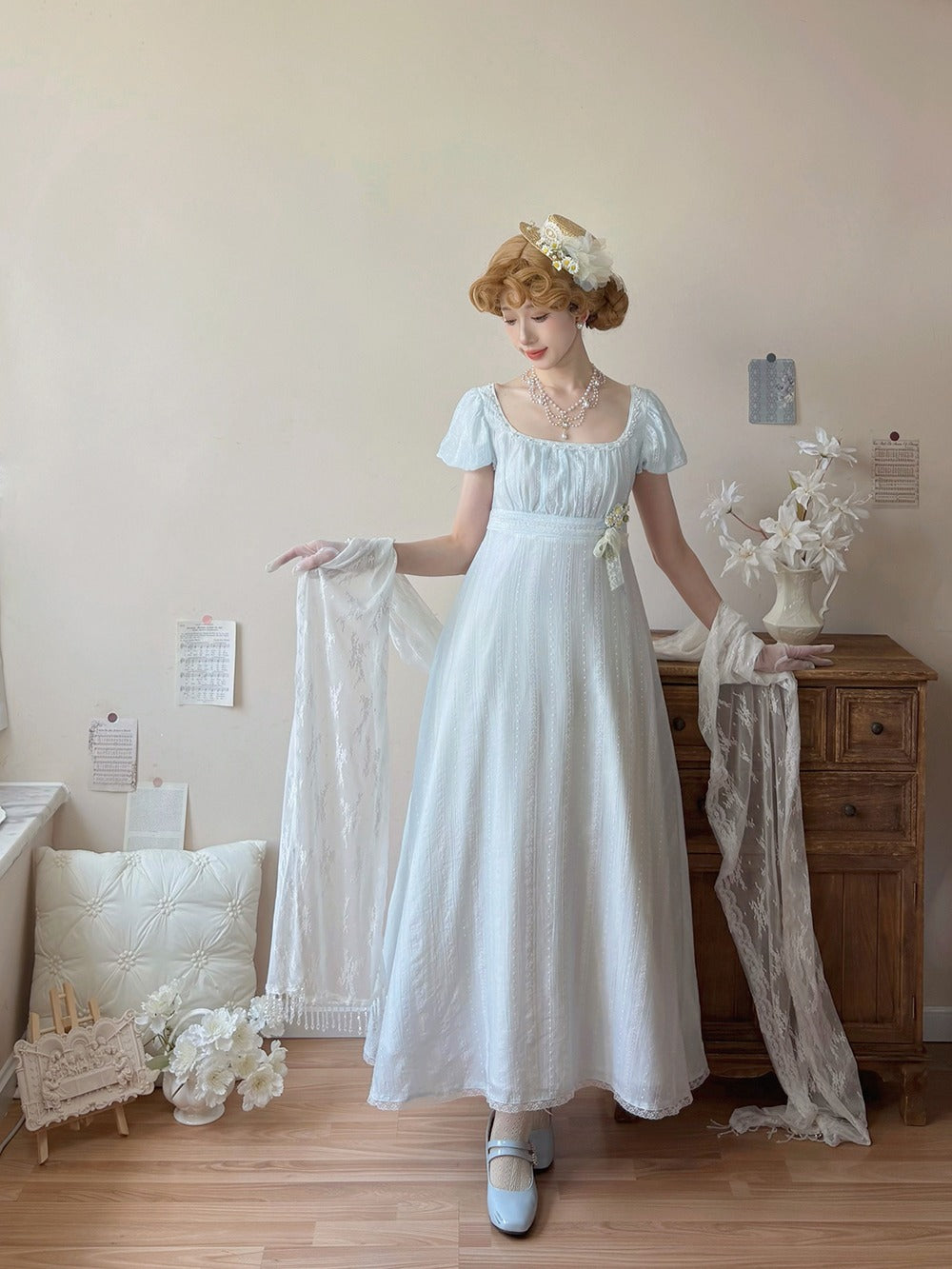 【受注予約9/8まで】Sheer Imperial Style エレガントドレス・デイリータイプ