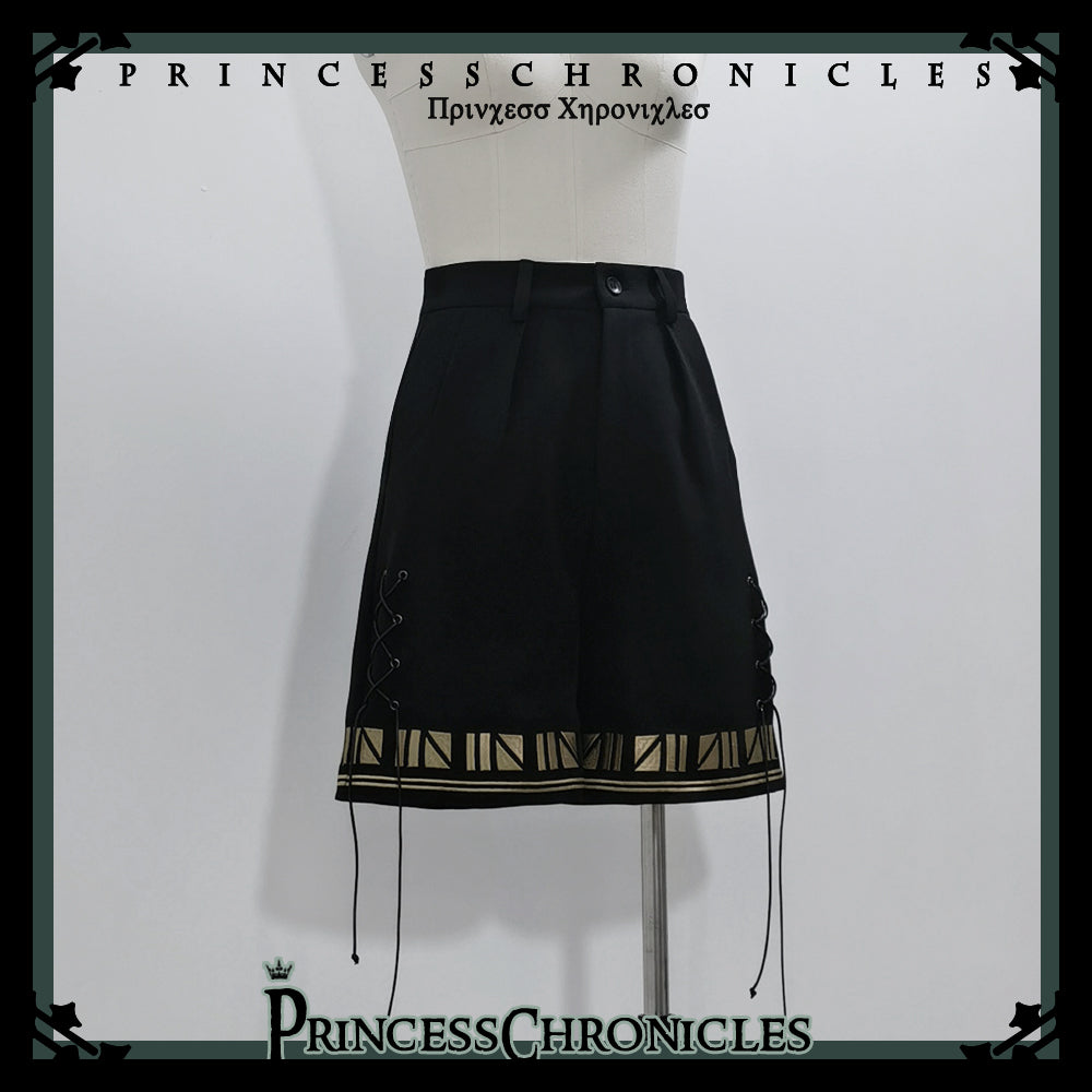 [Pre-orders available until 3/26] Black Cat Prince-style shorts