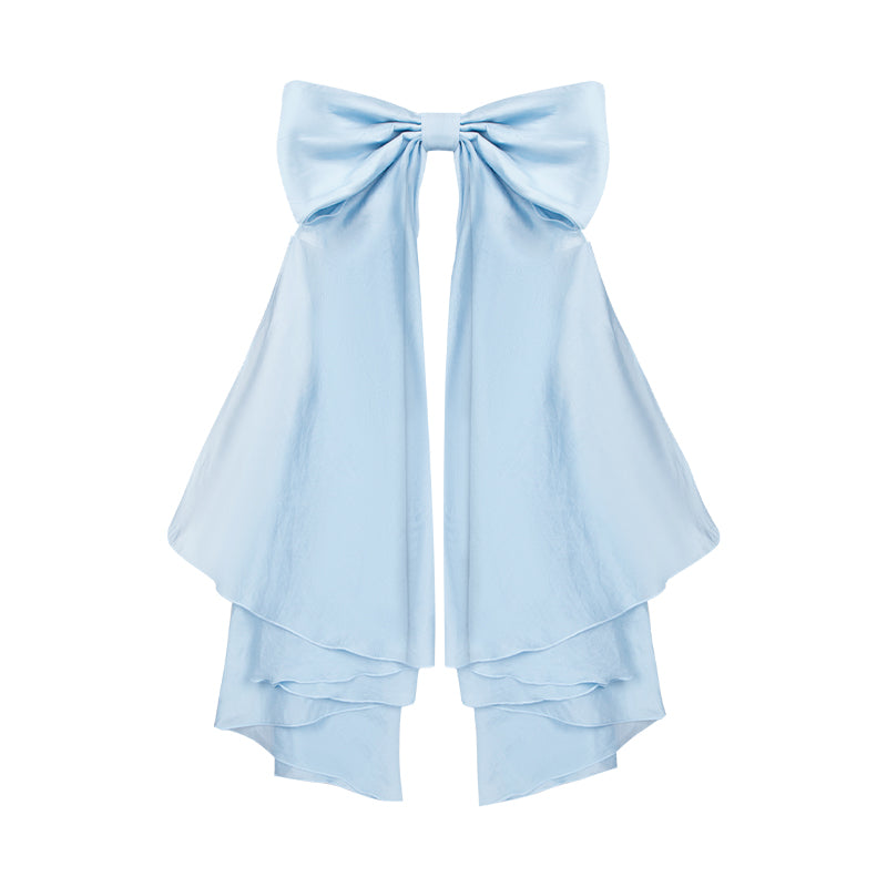 【予約販売】Sea Salt Iced Tea ライトブルージャガードジャンパースカートセット・ロング丈