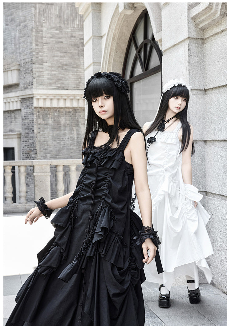 薔薇の棘 ルーズジャンパースカート 3点セット