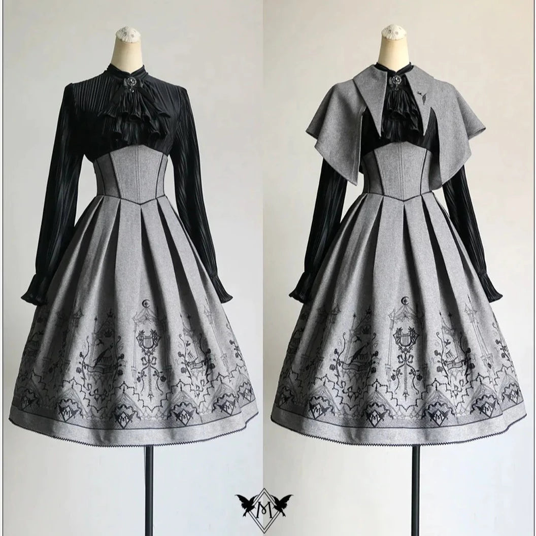 Lyra Theatre ハイウエストスカート（刺繍タイプ）