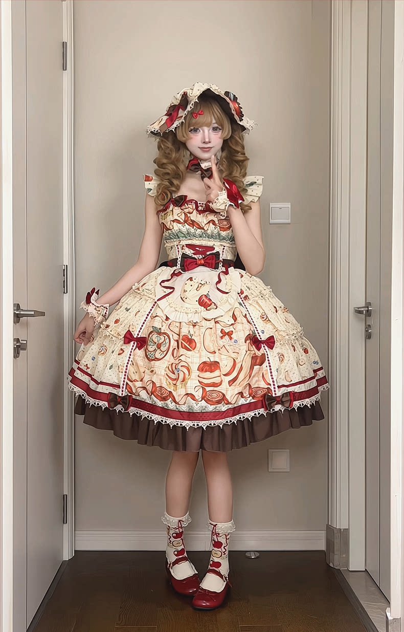 Maple Apple Tart 甘ロリジャンパースカート