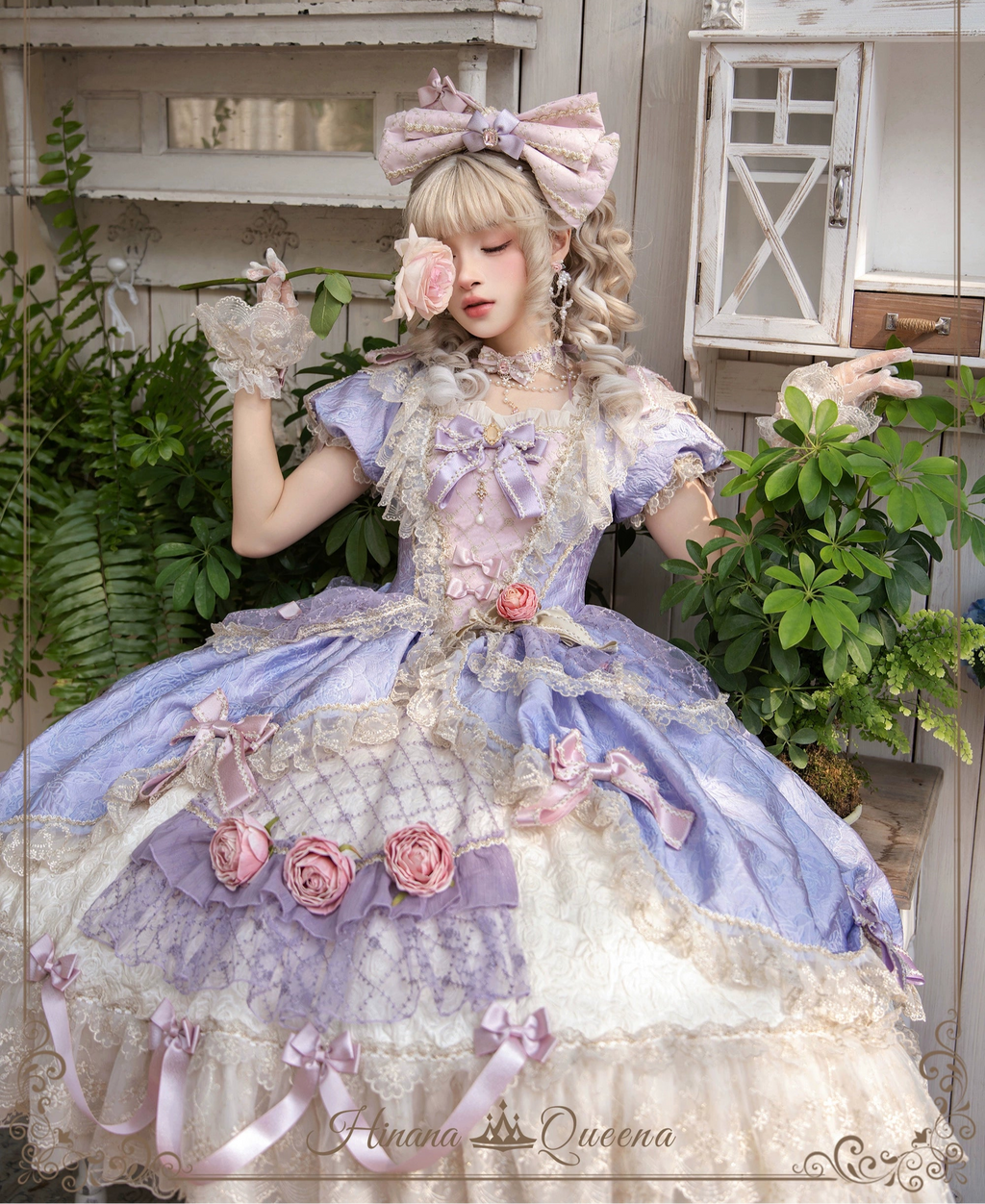 Mirror Snow White プリンセススイートドレス・パープル