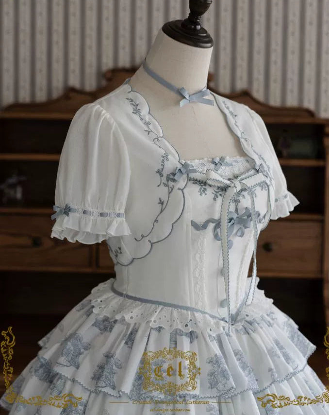【受注予約6/18まで】Coppelia 半袖ボレロ