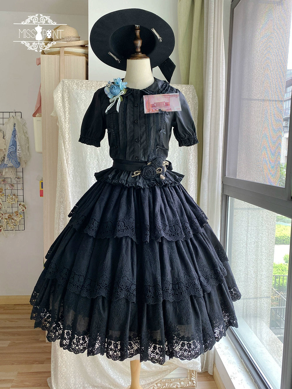 【予約販売】森林輪舞曲半袖ブラウス