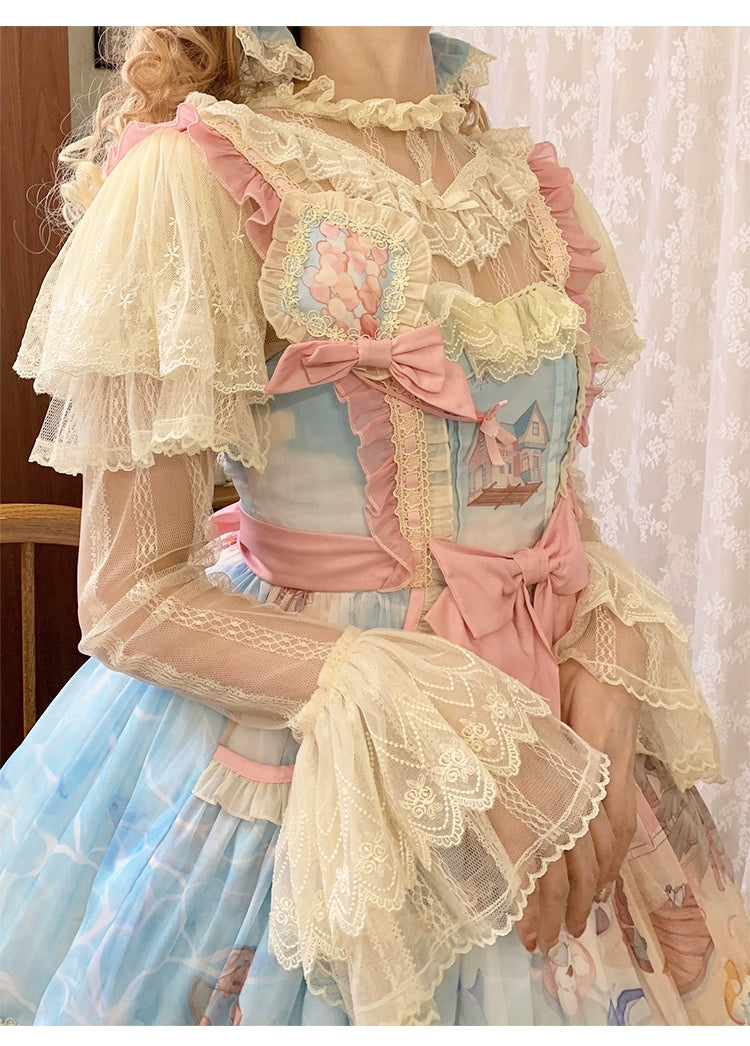 【受注予約6/18まで】Peacock Feather シアーブラウス