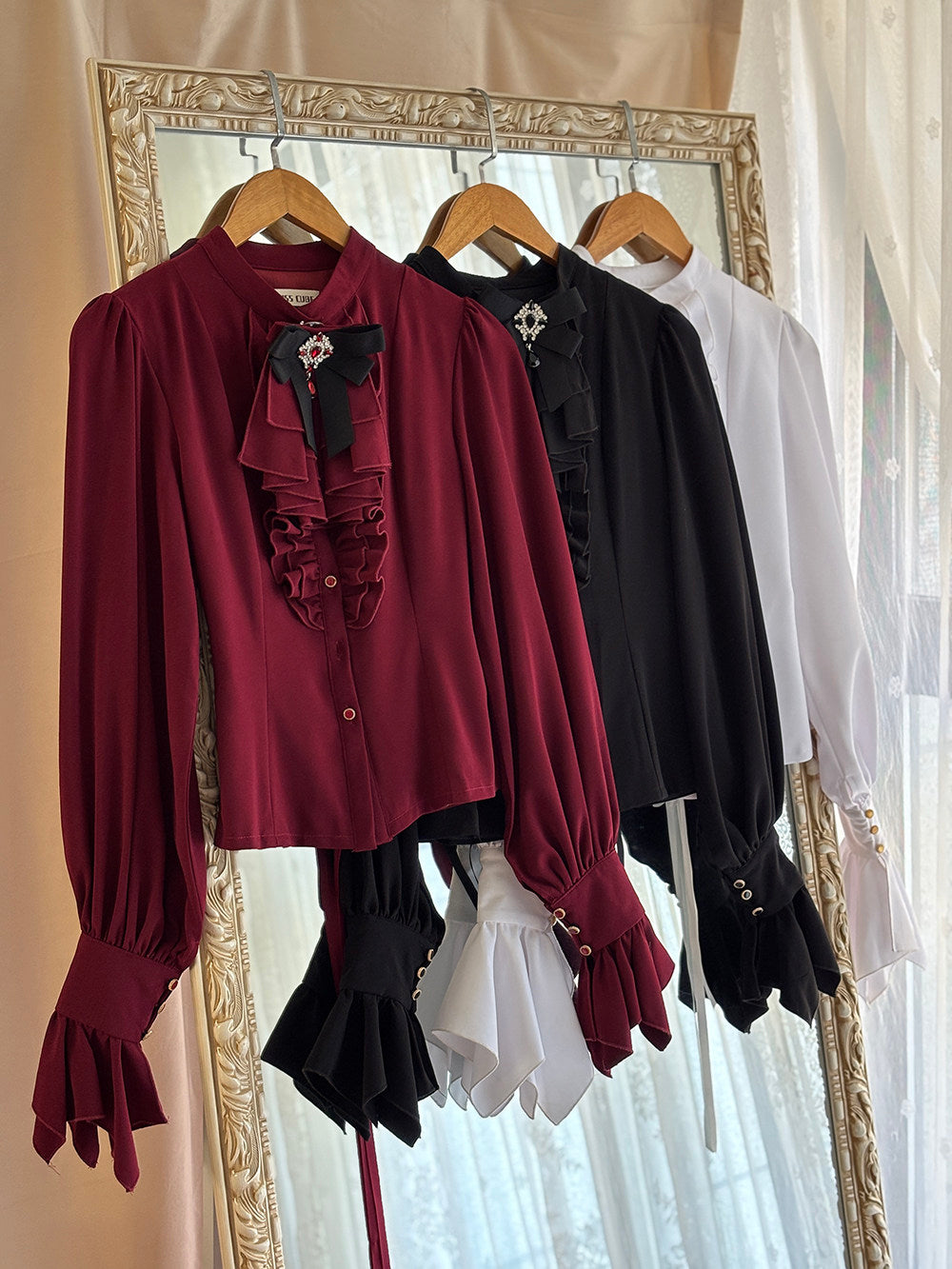 【受注予約1/18まで】Blood Night Lantern Master ジャボタイブラウス