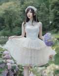 Forest Fairy デザインレースジャンパースカート