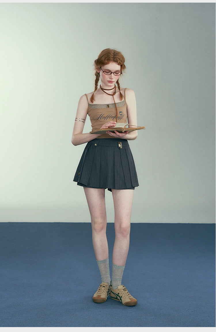 [Pre-order] Hogwarts School of Witchcraft and Wizardry Pleated Culottes Skirt