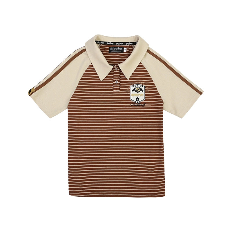 [Pre-order] Hogwarts School of Witchcraft and Wizardry Striped Polo Shirt