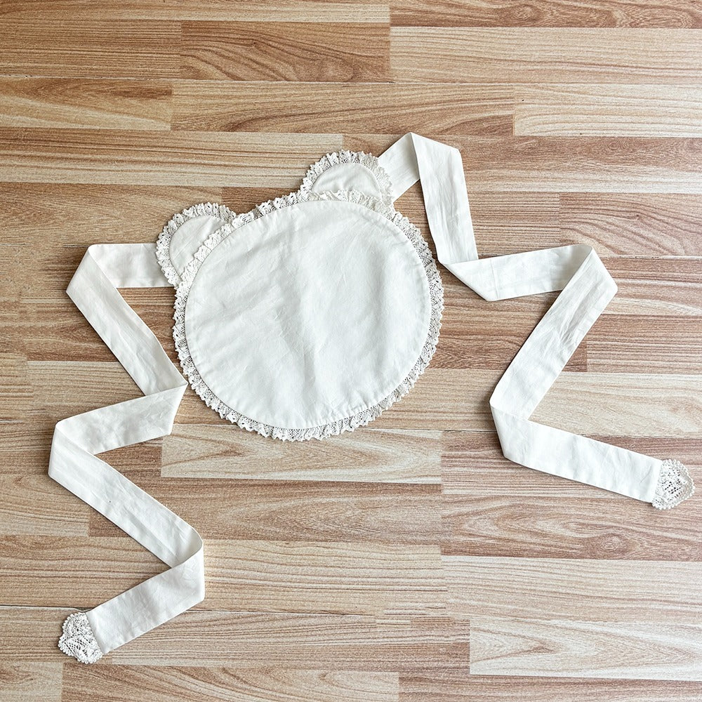 同時購入のみ【受注予約10/15まで】Checkered Petal Rabbit エプロン