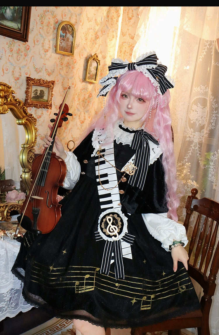 [Pre-orders available until 2/16] Monochrome Sonata One-piece set