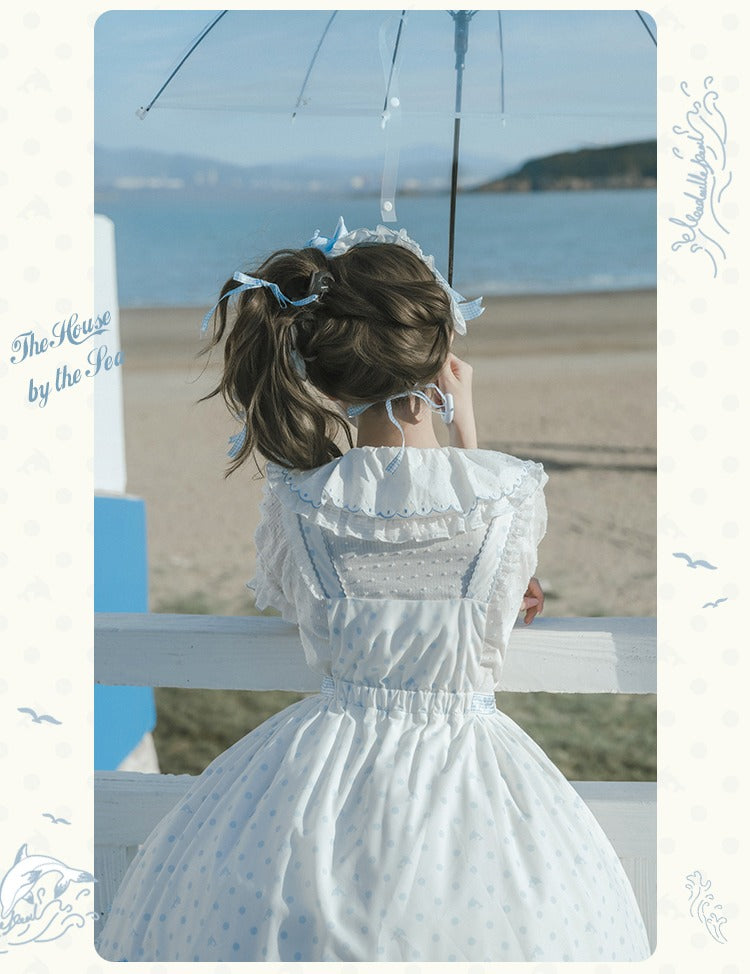 【受注予約6/18まで】The House by the Sea エプロンスカート