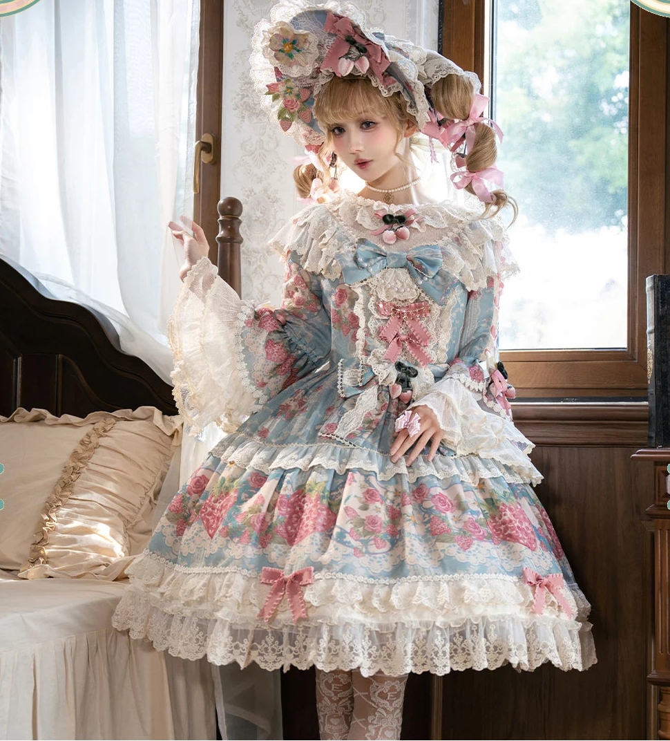 【受注予約11/12まで】 Porcelain Strawberry プリンセスドレス