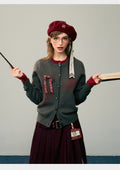 [Pre-order] Hogwarts School of Witchcraft and Wizardry Fake Layered Cardigan with Ribbon