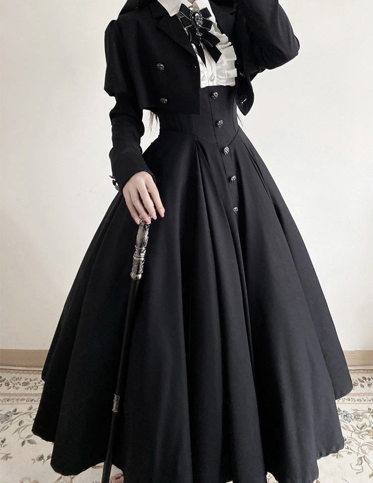 【受注予約11/26まで】Poem of the Dark Night クラシカルジャンパースカート・単品