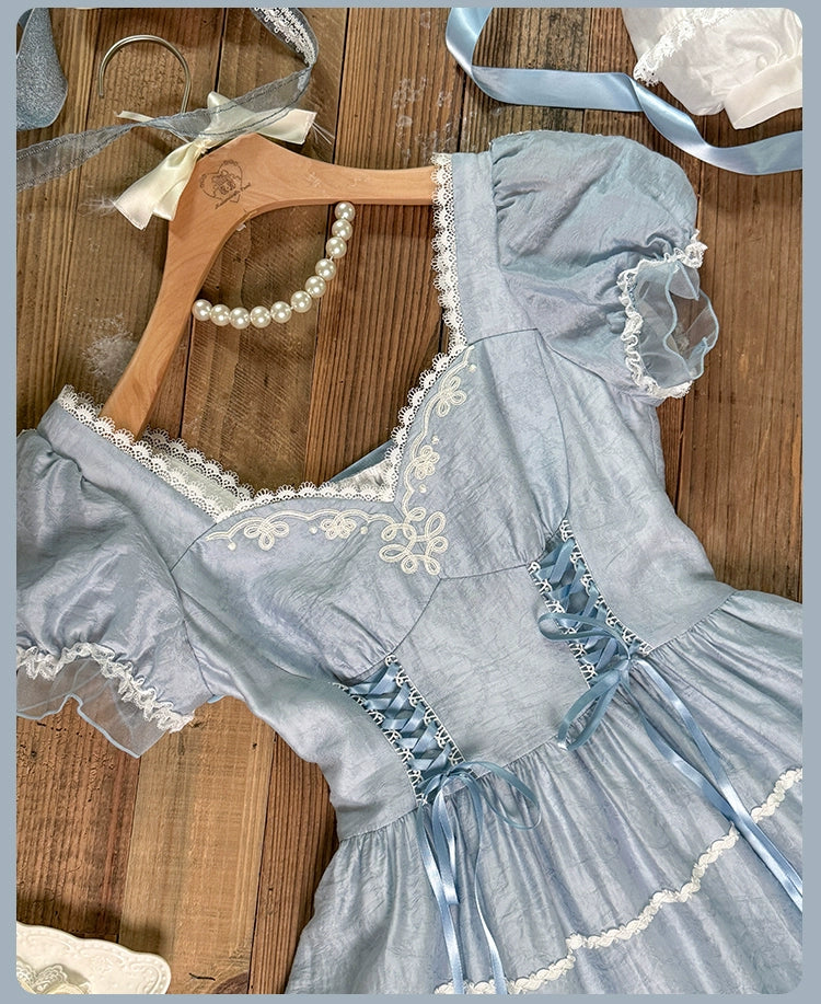 [Pre-orders available until 7/8] Antique Porcelain Plates Dress