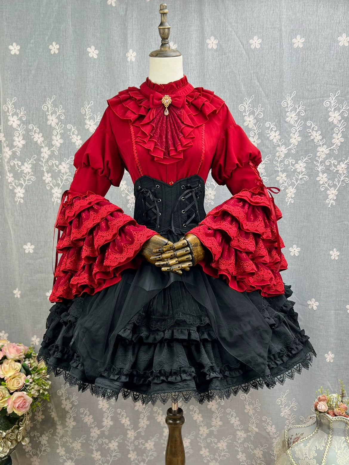 【再販・受注予約8/14まで】Good and Evil Angel 姫袖ブラウス