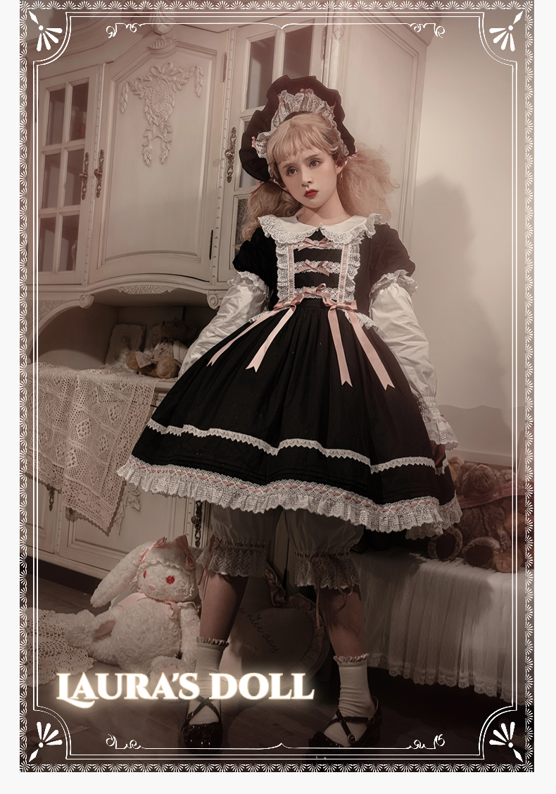 同時購入のみ【受注予約5/21まで】Laura's Doll レースソックス