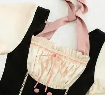 Sweetheart fake layered dress