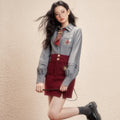 [Pre-order] Hogwarts School of Witchcraft and Wizardry Simple Tight Skirt
