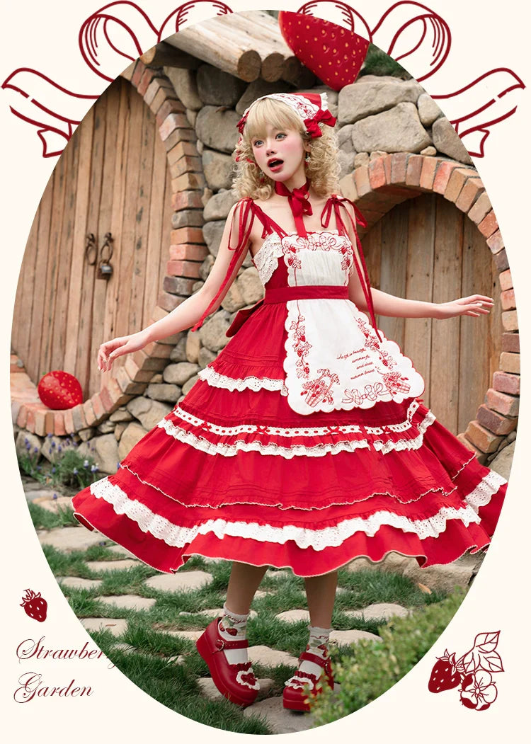 Strawberry Basket ジャンパースカート