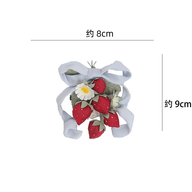 同時購入のみ【受注予約12/16まで】Strawberry Manor リボンタイ・ヘアアクセサリー他