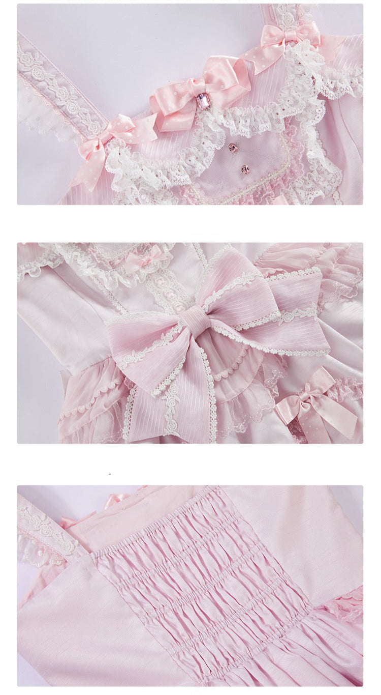 [Pre-orders until 2/10] Swing Strawberry Angel Luxury Jumper Skirt