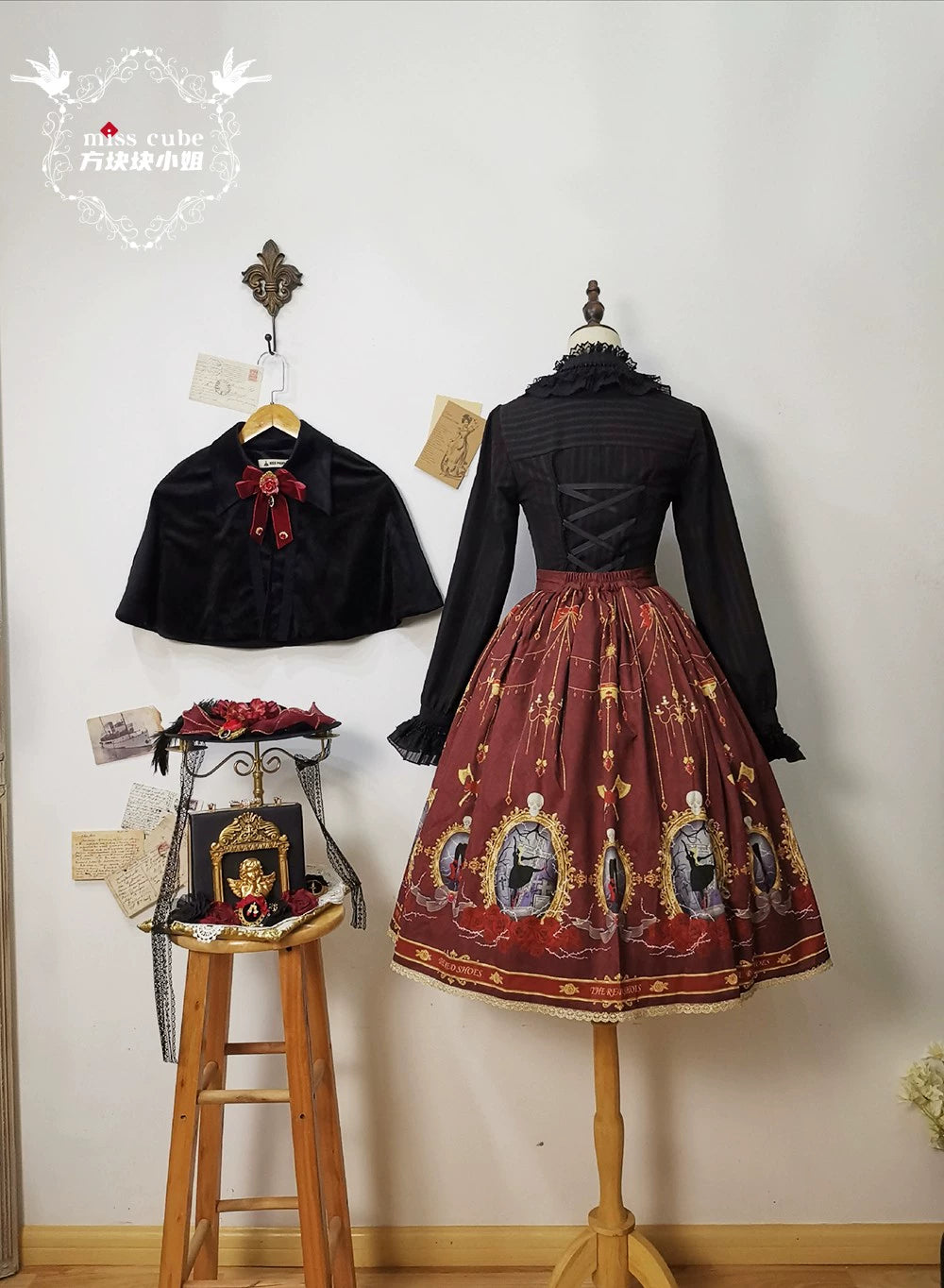 【予約販売】魔法信徒クラシカルジャボタイ付ブラウス