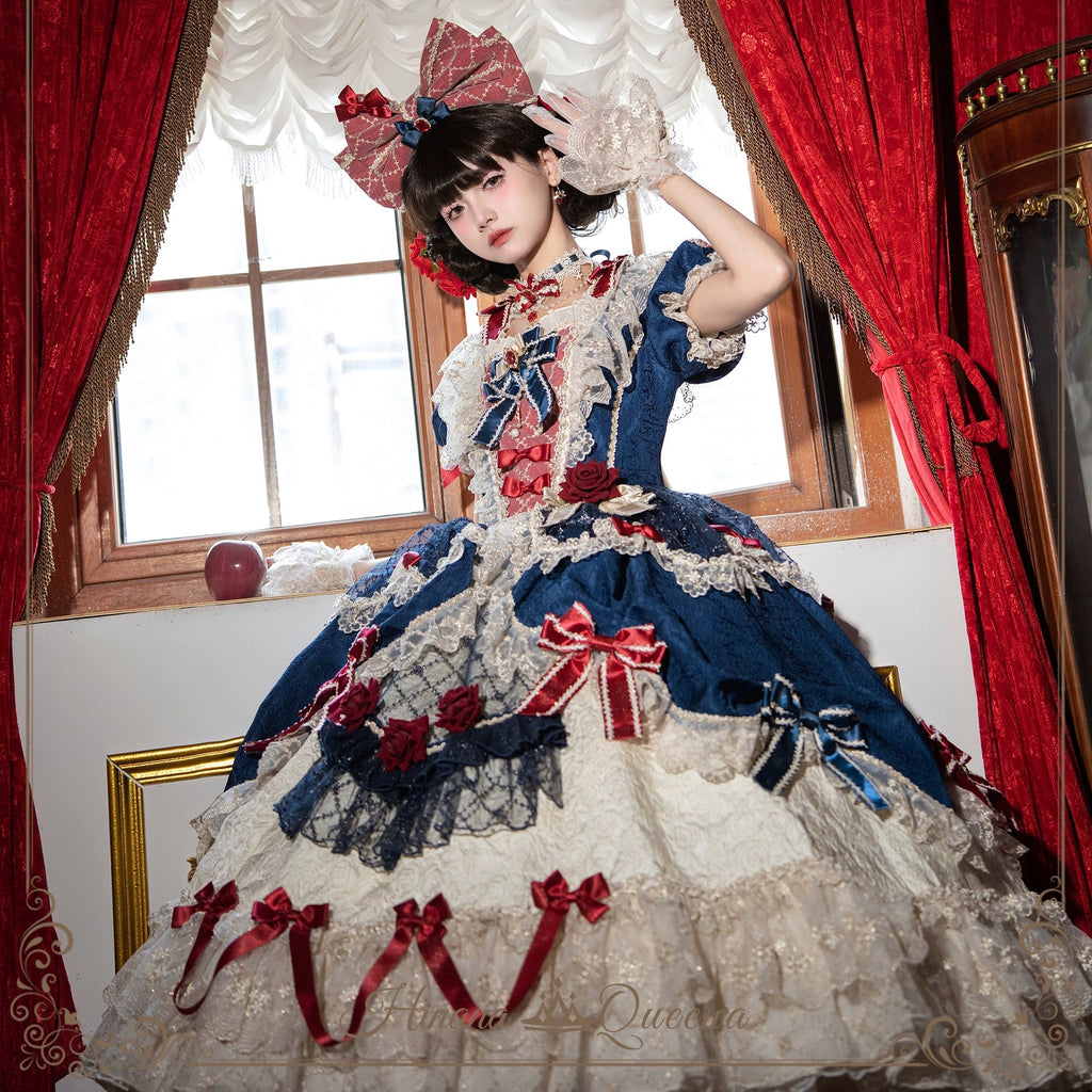 Mirror Snow White プリンセススイートドレス・ネイビー