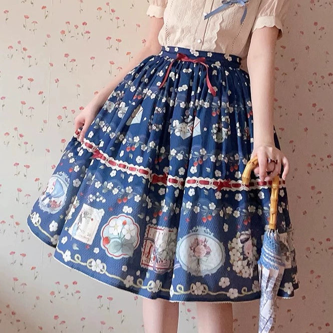 【予約販売】Sweetie Sheep プリントスカート