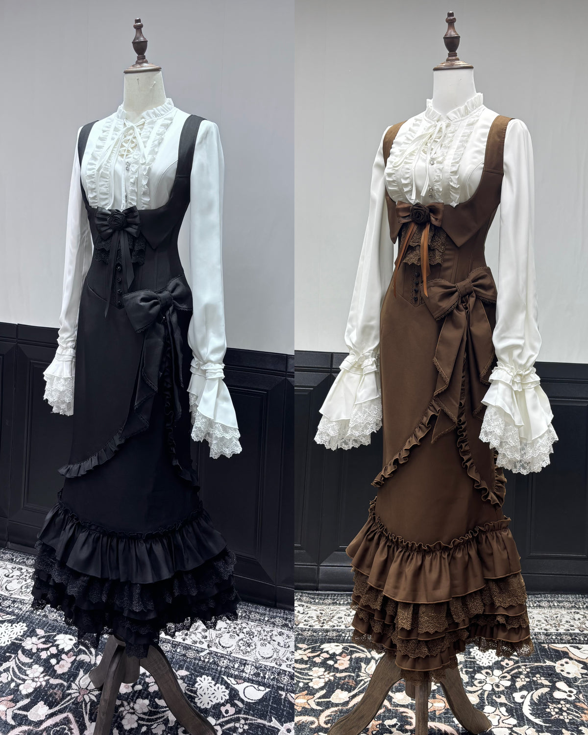 【受注予約11/4まで】Secret Lady マーメイドスカート＆ブラウスセット
