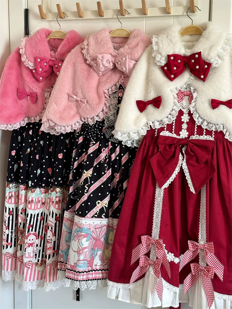 princess diary うさ耳付ケープ 全9色