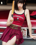 [Pre-order] Hogwarts School of Witchcraft and Wizardry Print Belt Miniskirt