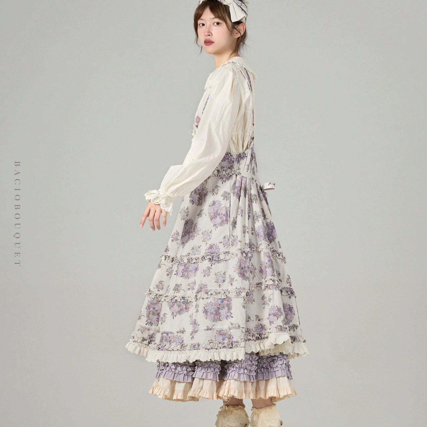 [Pre-orders until 9/9] Bouquets for Autumn Days Overalls Jumper Skirt