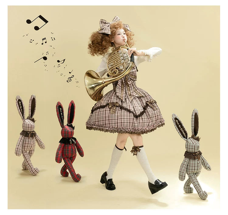 【受注予約10/27まで】Thistle Crown4.0 リボンジャンパースカート