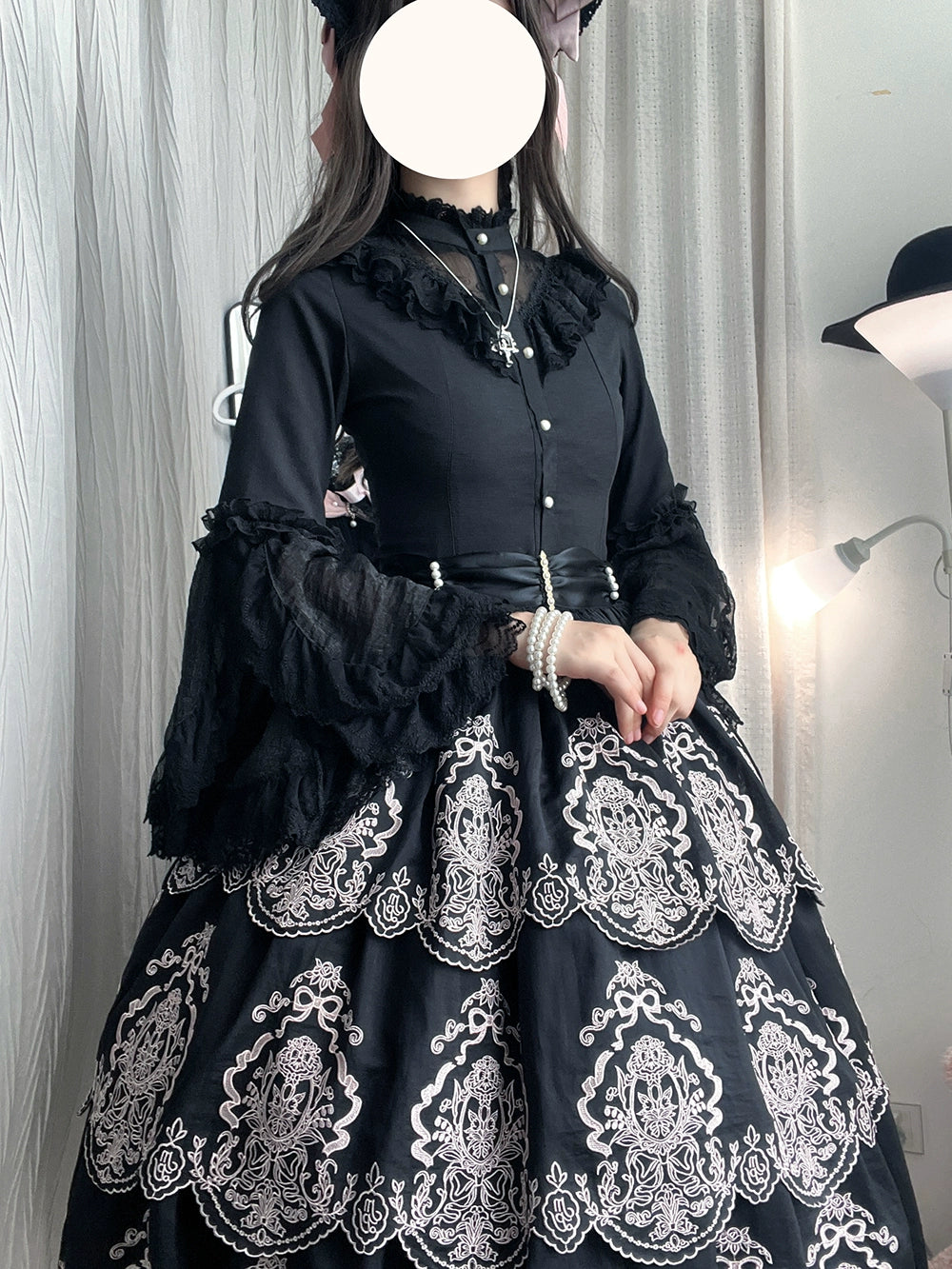 【受注予約9/25まで】Noble Garden 姫袖ブラウス