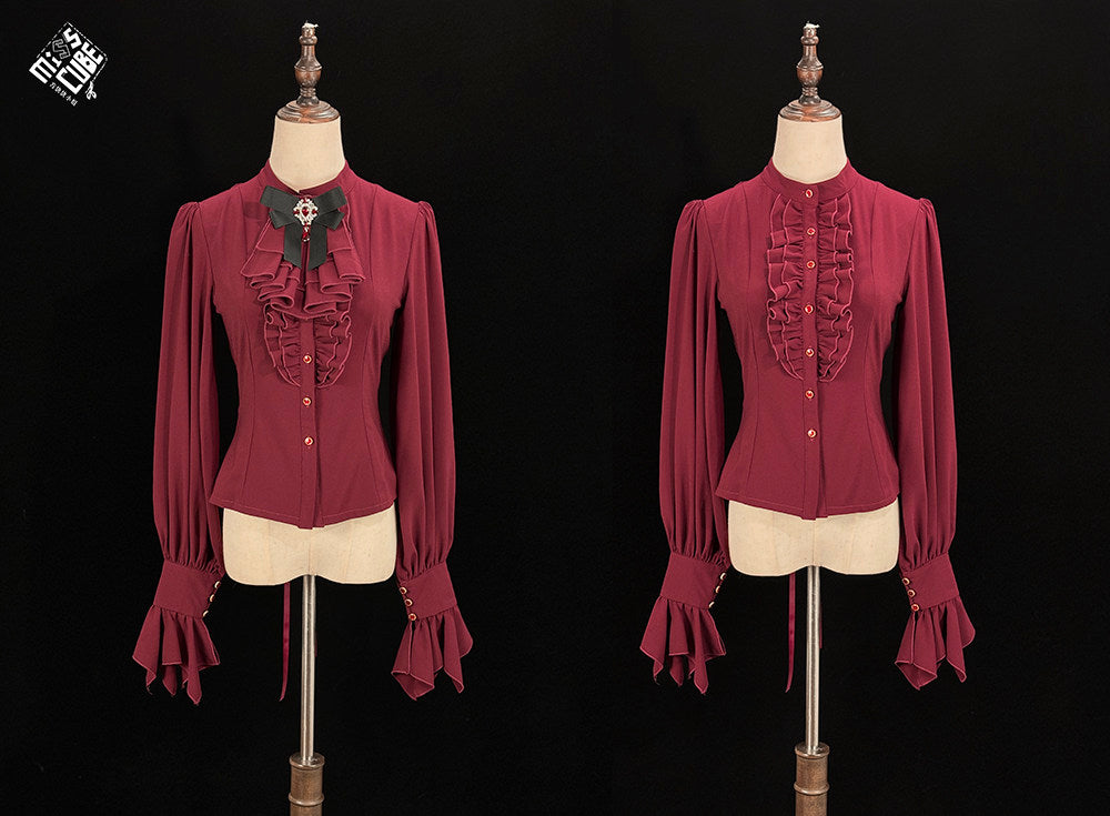 【受注予約1/18まで】Blood Night Lantern Master ジャボタイブラウス