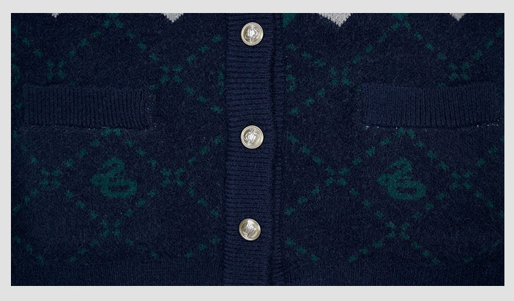 [Pre-order] Hogwarts School of Witchcraft and Wizardry Argyle School Cardigan