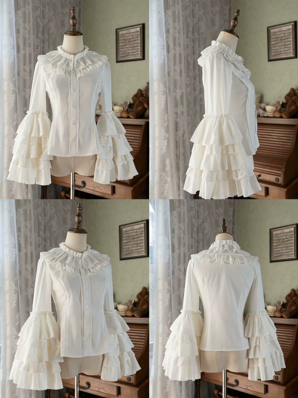 [Pre-orders until 12/12] Caramel Doll Princess Sleeve Blouse