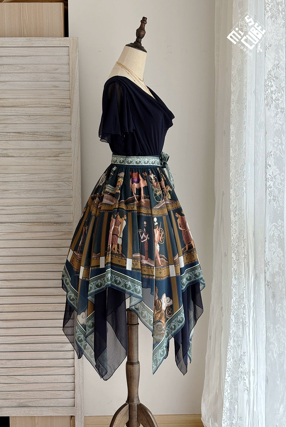 【予約販売】Papyrus Storyイレギュラーヘムワンピース