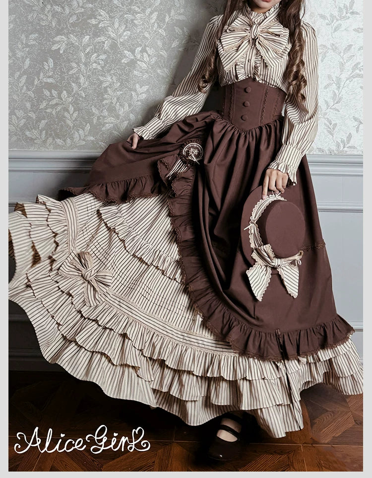 【受注予約10/28まで】Victorian Duke ブラウス・ボレロ・スカートフルセット