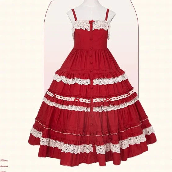 Strawberry Basket ジャンパースカート