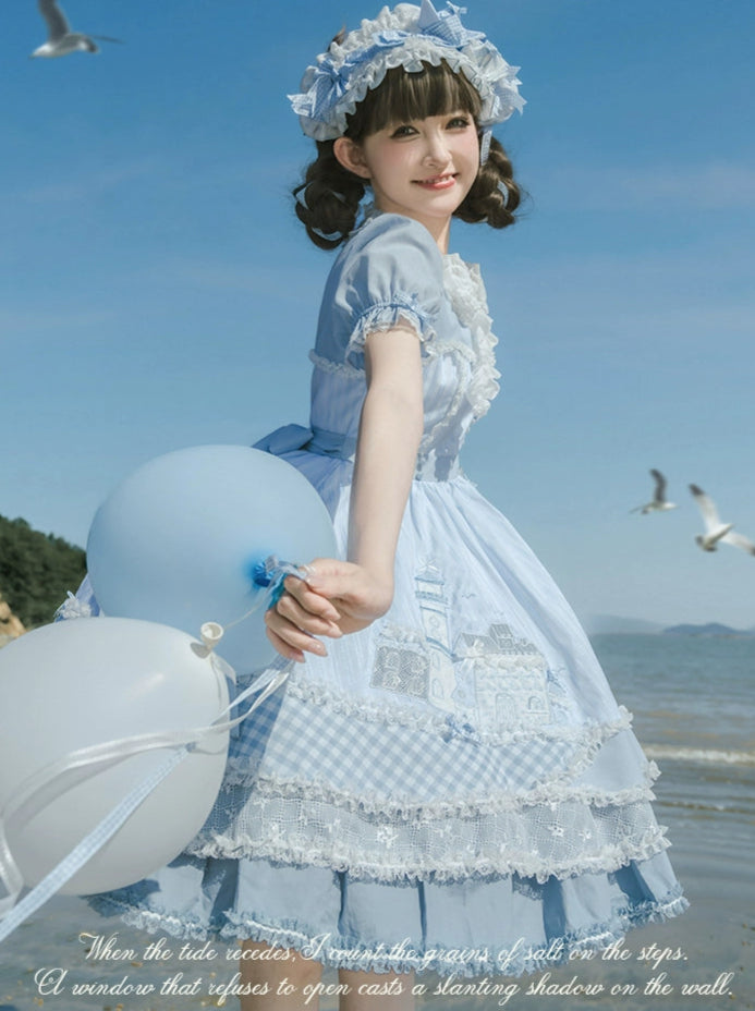 【受注予約6/18まで】The House by the Sea 半袖ワンピース