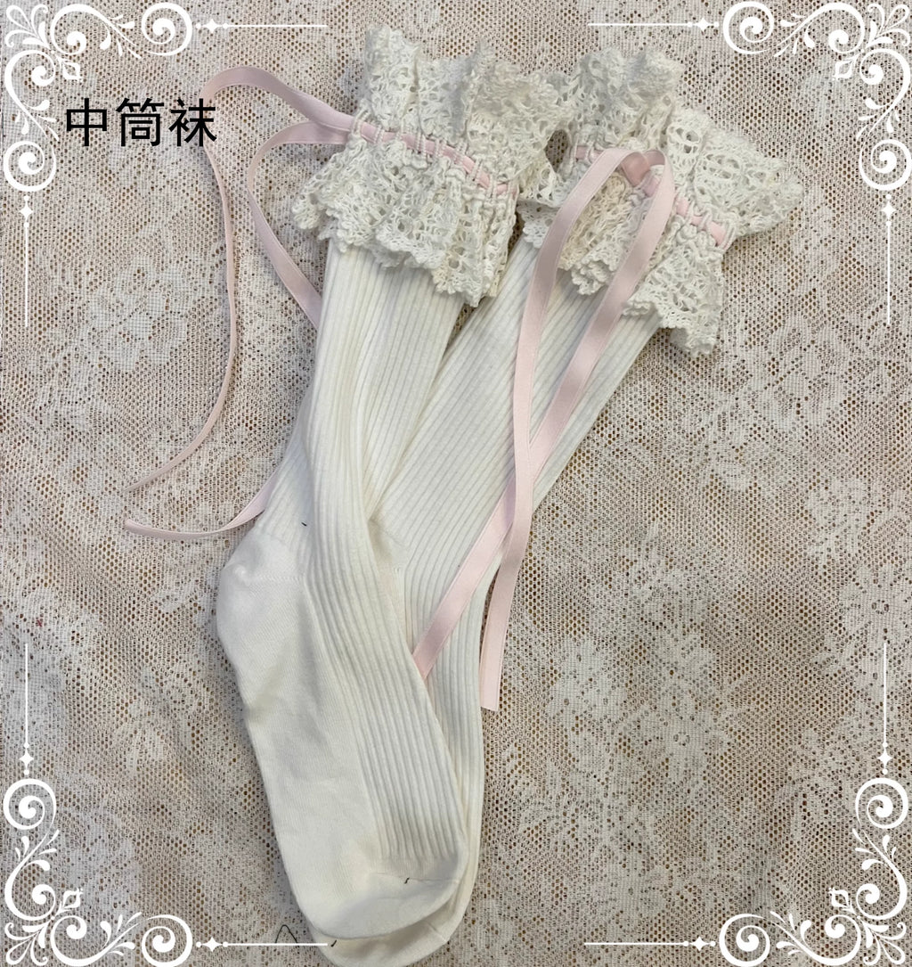 同時購入のみ【受注予約5/21まで】Laura's Doll レースソックス
